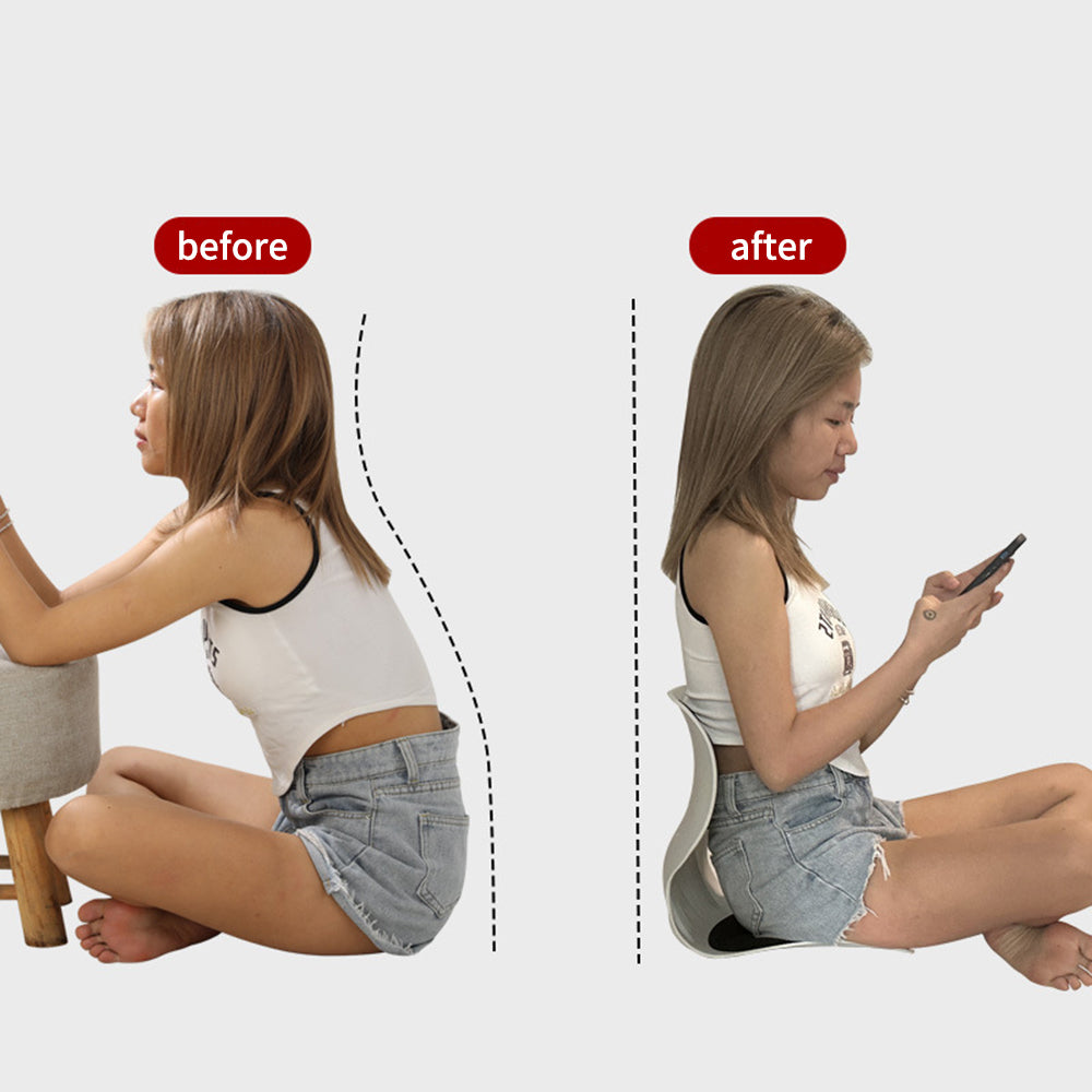 Posture Correction Seat Cushion β Lumbar Support & Hip Alignment for Adults and Kids