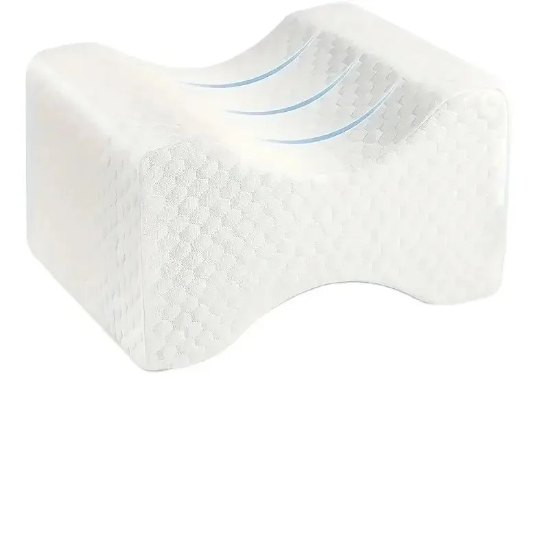 Orthopedic Knee Pillow for Side Sleepers | Memory Foam Leg Pillow for Pregnancy, Hip, Back & Sciatica Pain Relief