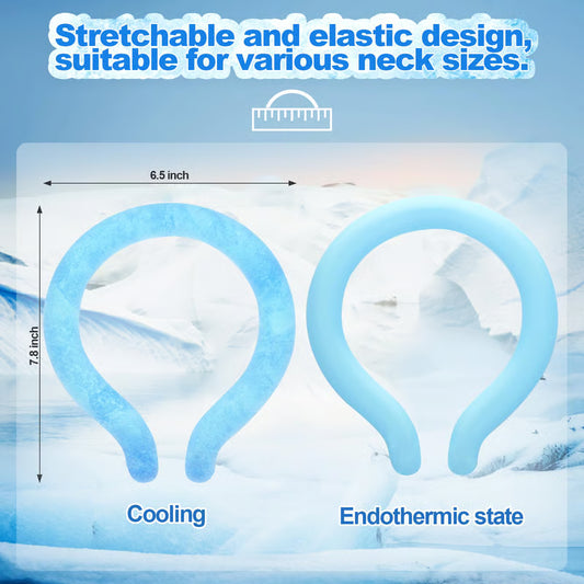 Stay-Cool Reusable Neck Ring – Instant, Sweat-Free Relief