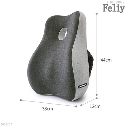 2-in-1 Ergonomic Chair Cushion Set – Coccyx & Lower Back Support